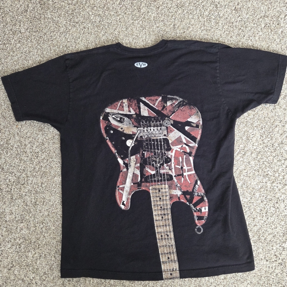 Van Halen Frankenstrat Guitar EVH T-Shirt XL Eruption Eddie Van Halen Licensed